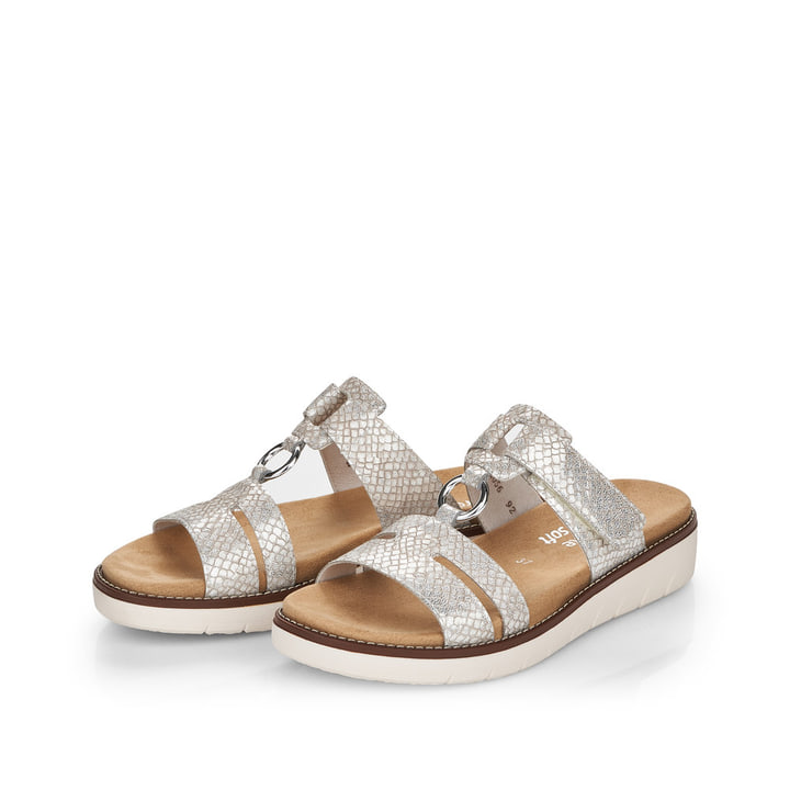 Remonte Artikelnummer D2056-92 remonte Damen Pantoletten silber-metallic