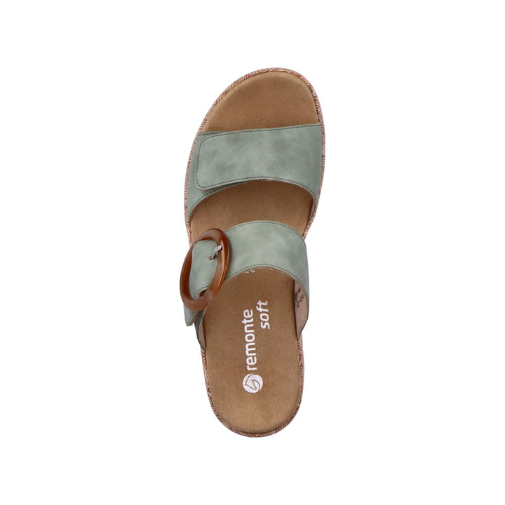 Remonte Artikelnummer R6858-52 remonte Damen Pantoletten grünblau Hotsell