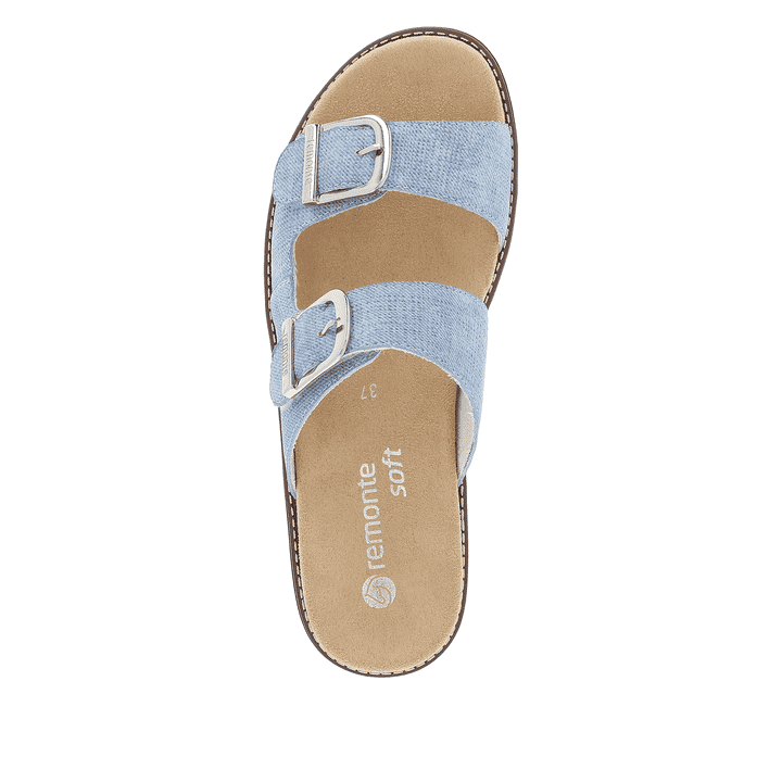 Remonte Artikelnummer D2070-14 remonte Damen Pantoletten meeresblau im Angebot
