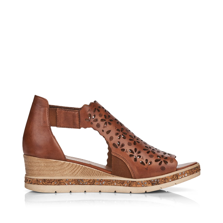 Remonte Artikelnummer D3056-24 remonte Damen Keilsandaletten nussbraun Outlet