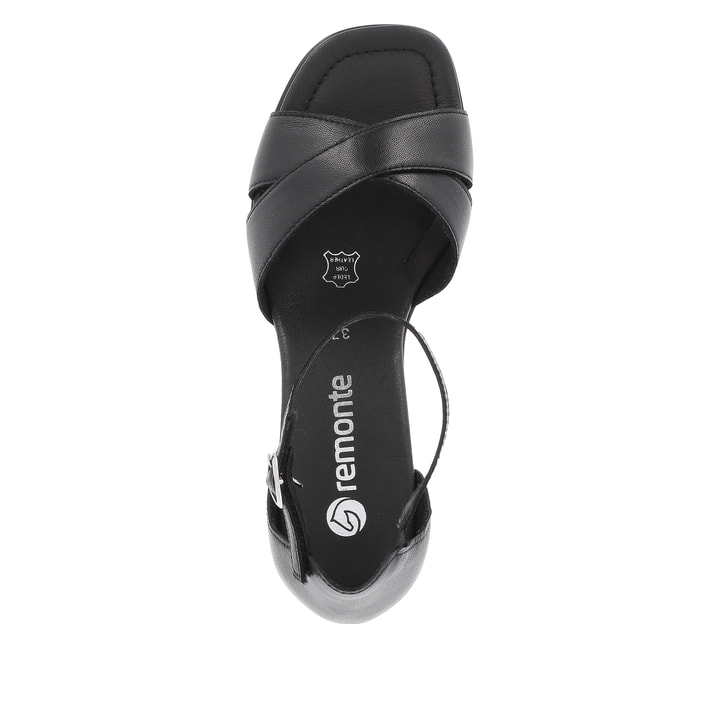 Remonte Artikelnummer D1K50-00 remonte Damen Riemchensandaletten diamantschwarz Online