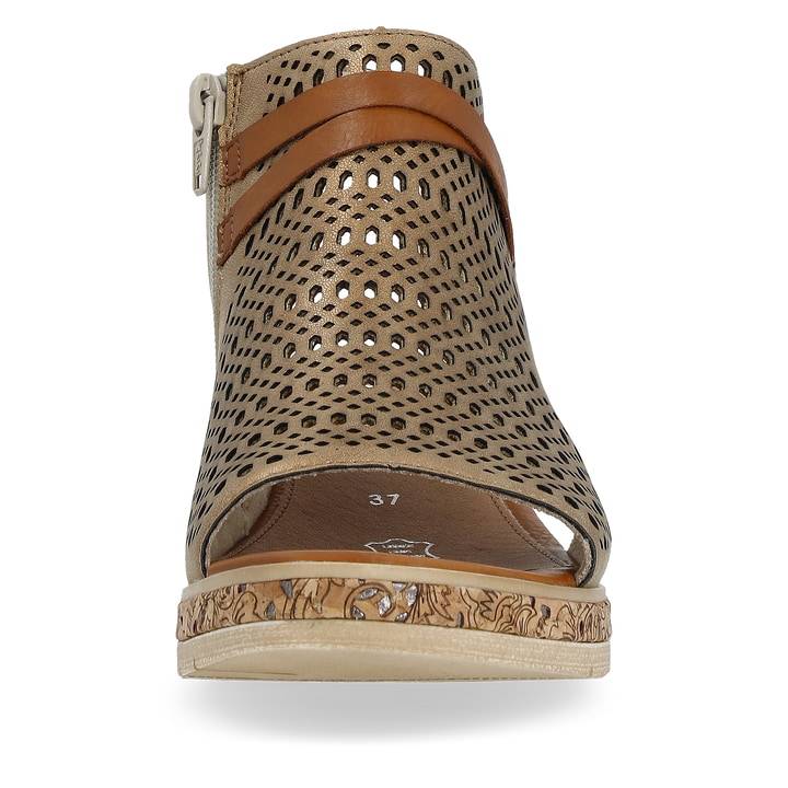 Remonte Artikelnummer D3075-90 remonte Damen Keilsandaletten bronze Verkauf
