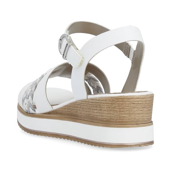 Remonte Artikelnummer D6461-80 remonte Damen Keilsandaletten lilienweiß Angebote