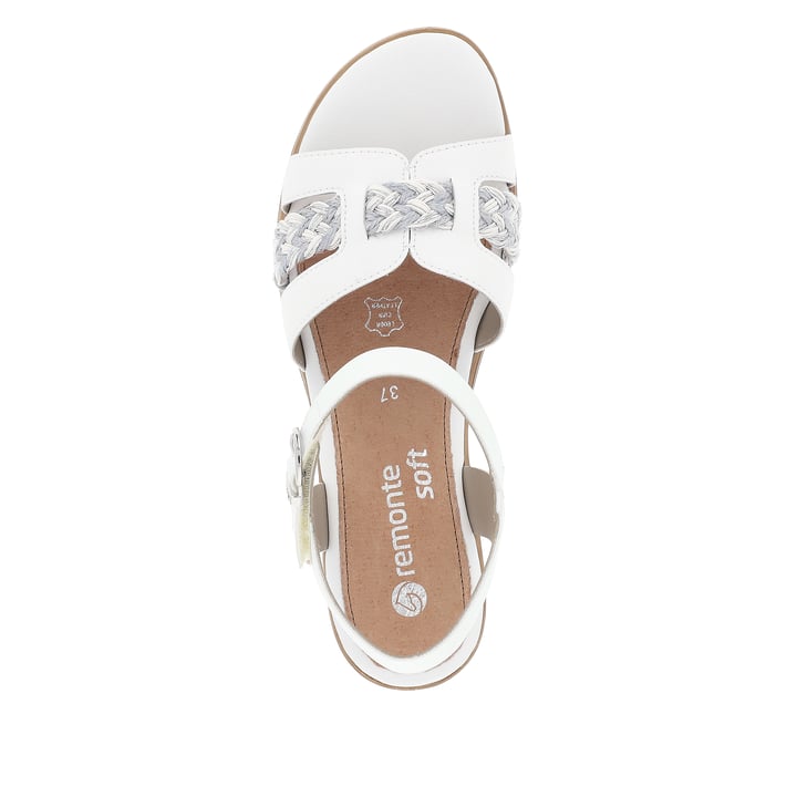 Remonte Artikelnummer D6461-80 remonte Damen Keilsandaletten lilienweiß Angebote