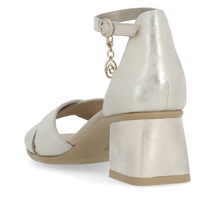 Remonte Artikelnummer D1K50-90 remonte Damen Riemchensandaletten gold-metallic Letzte 3 Tage