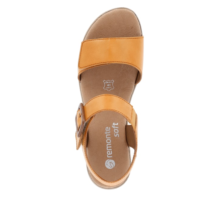 Remonte Artikelnummer D0N52-38 remonte Damen Riemchensandaletten safranorange Fabrikverkauf