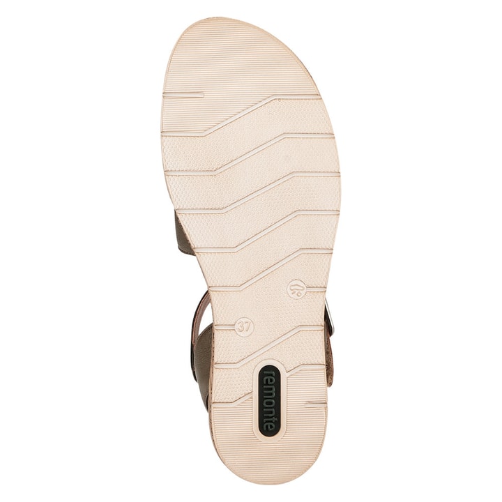 Remonte Artikelnummer D3052-54 remonte Damen Keilsandaletten olivgrün-nussbraun Outlet