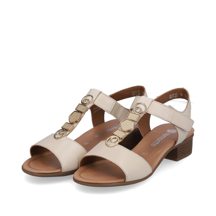 Remonte Artikelnummer D0P52-80 remonte Damen Riemchensandaletten sandbeige