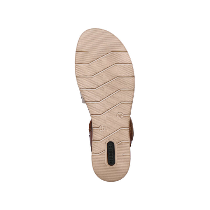 Remonte Artikelnummer D3064-24 remonte Damen Keilsandaletten nussbraun-cremeweiß Online