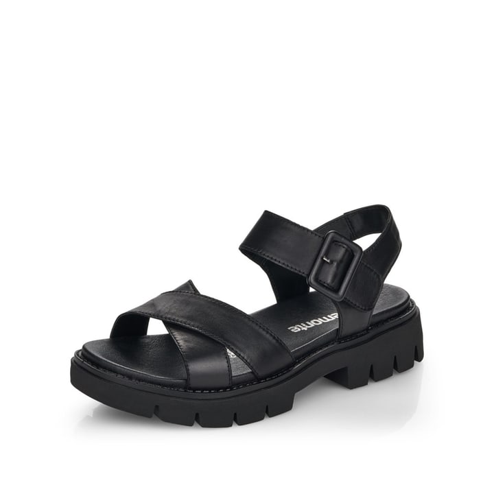 Remonte Artikelnummer D7950-00 remonte Damen Riemchensandalen mattschwarz Hotsell