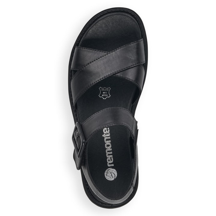 Remonte Artikelnummer D7950-00 remonte Damen Riemchensandalen mattschwarz Hotsell