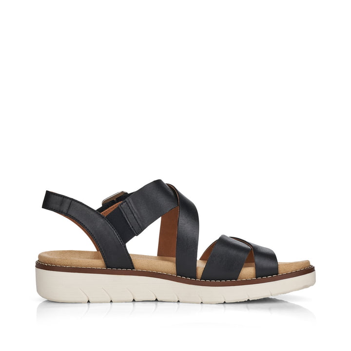 Remonte Artikelnummer D2060-01 remonte Damen Riemchensandalen tiefschwarz im Angebot