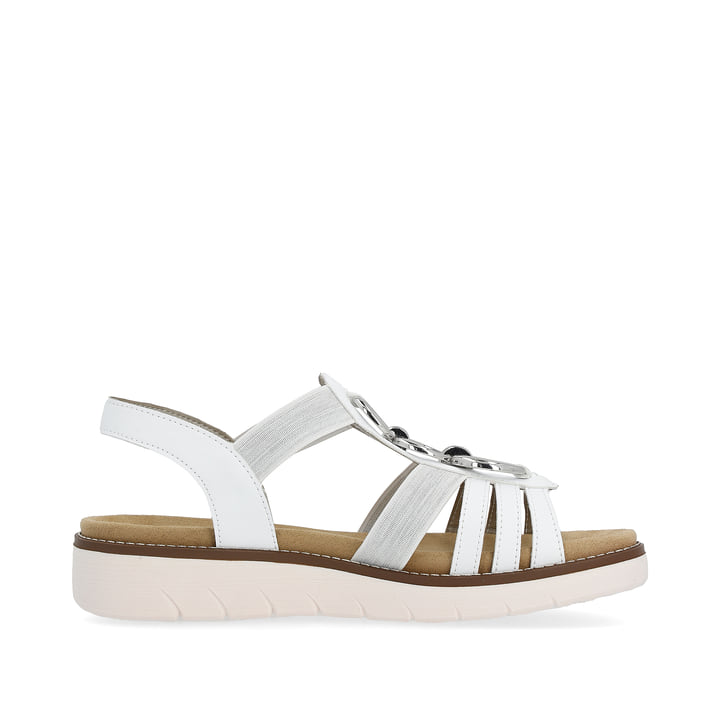 Remonte Artikelnummer D2073-80 remonte Damen Riemchensandalen edelweiß-silber Blitzverkäufe
