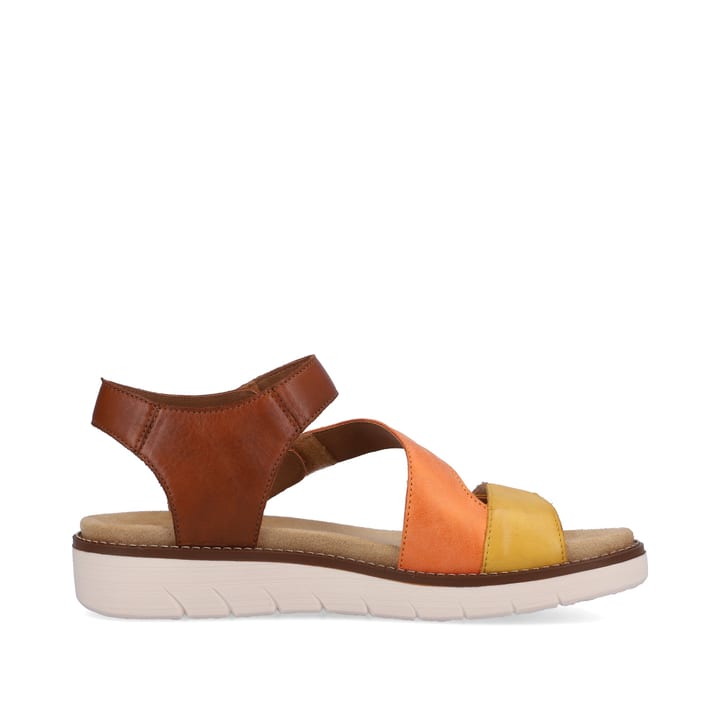 Remonte Artikelnummer D2050-25 remonte Damen Riemchensandalen braun-orange-gelb Verkauf
