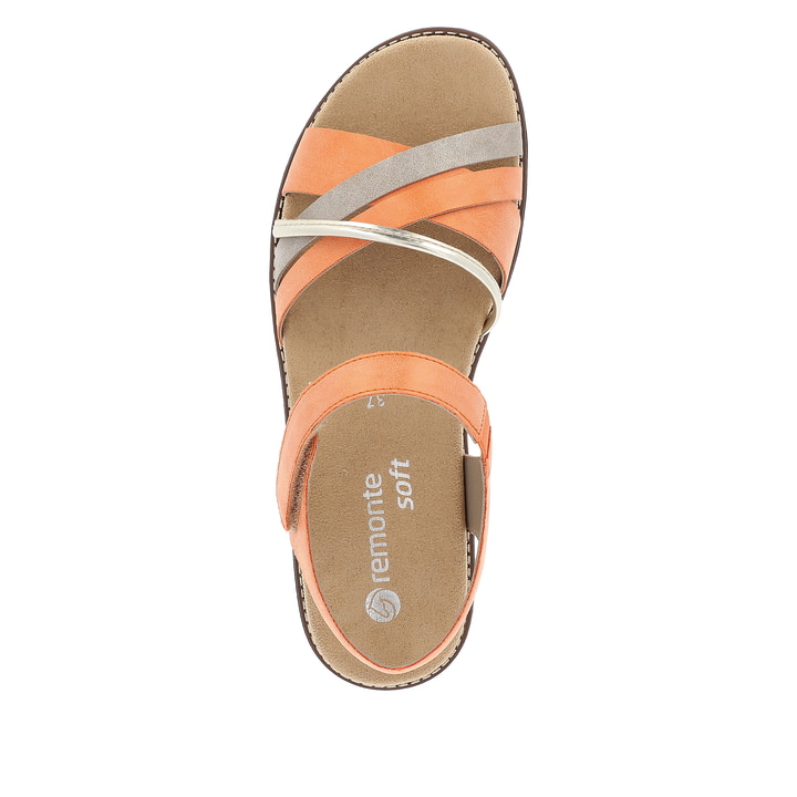 Remonte Artikelnummer D2058-38 remonte Damen Riemchensandalen glutorange Schlussverkauf