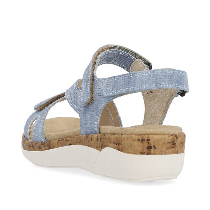 Remonte Artikelnummer R6850-15 remonte Damen Riemchensandalen eisblau Fabrikverkauf