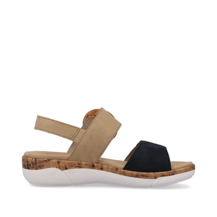 Remonte Artikelnummer R6853-60 remonte Damen Riemchensandalen sandbeige-stahlblau Meist gekauft