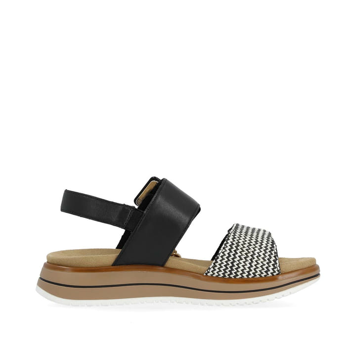 Remonte Artikelnummer D1J53-02 remonte Damen Riemchensandalen tiefschwarz-gestreift Blitzverkäufe