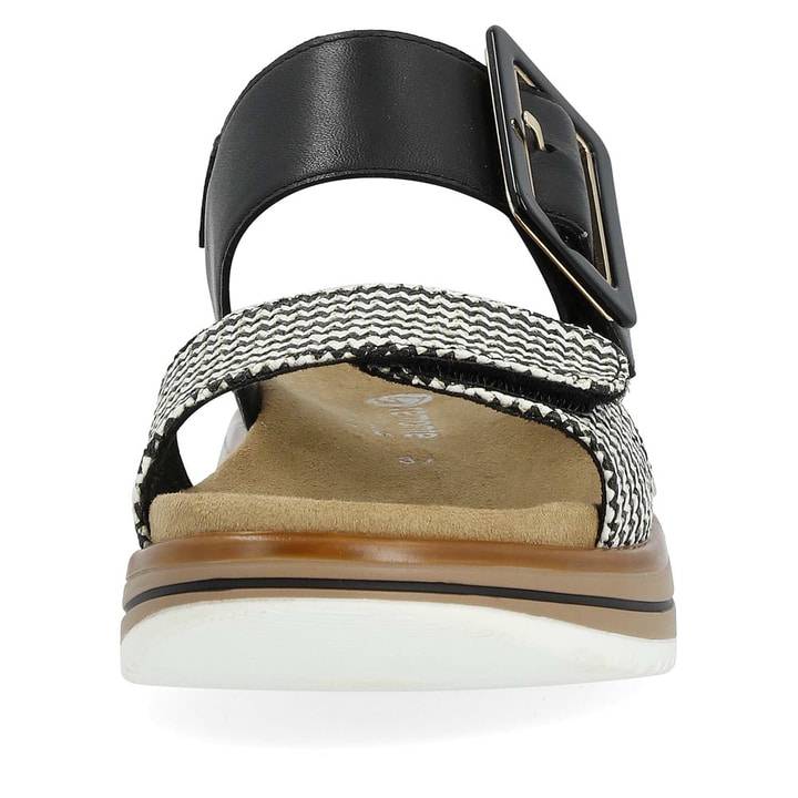 Remonte Artikelnummer D1J53-02 remonte Damen Riemchensandalen tiefschwarz-gestreift Blitzverkäufe