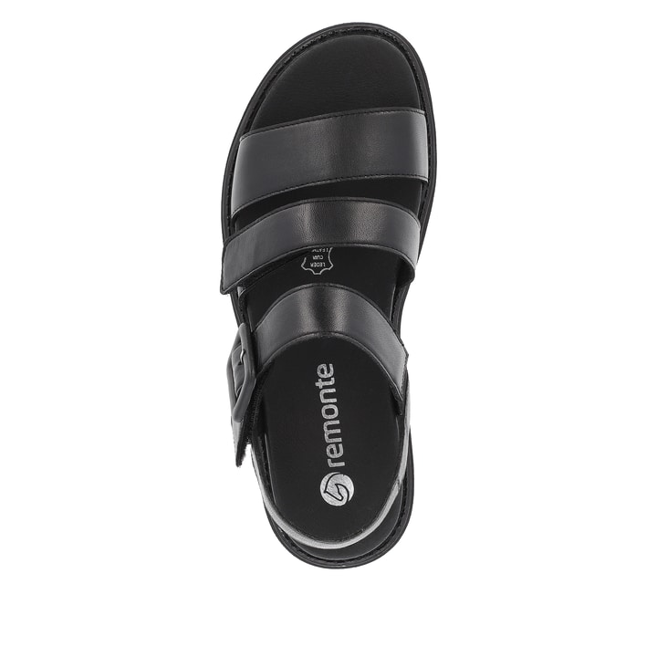 Remonte Artikelnummer D7957-00 remonte Damen Riemchensandalen graphitschwarz Online