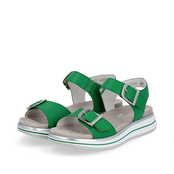 Remonte Artikelnummer D1J51-52 remonte Damen Riemchensandalen smaragdgrün