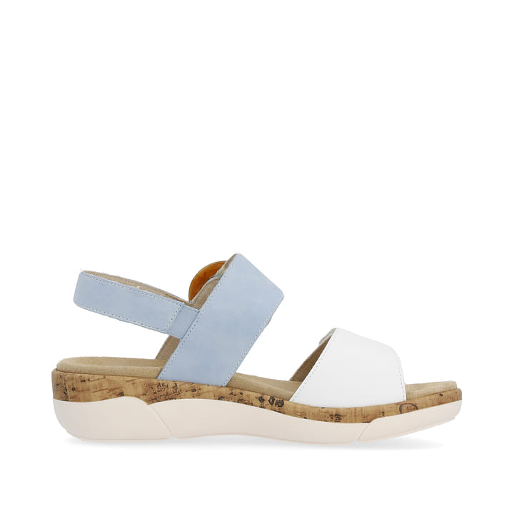 Remonte Artikelnummer R6853-10 remonte Damen Riemchensandalen babyblau-kristallweiß Verkauf