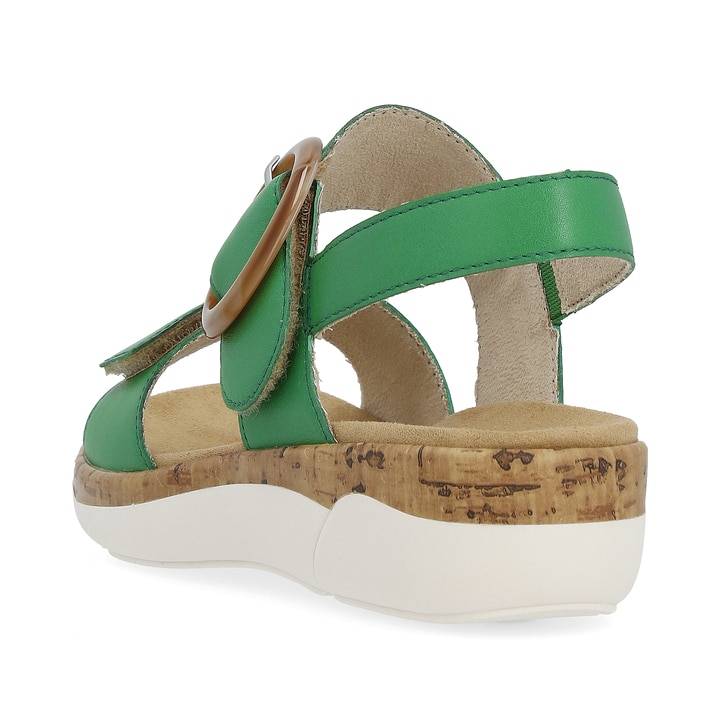 Remonte Artikelnummer R6853-53 remonte Damen Riemchensandalen smaragdgrün im Angebot