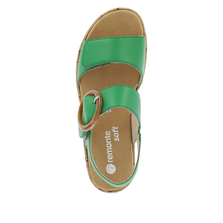 Remonte Artikelnummer R6853-53 remonte Damen Riemchensandalen smaragdgrün im Angebot