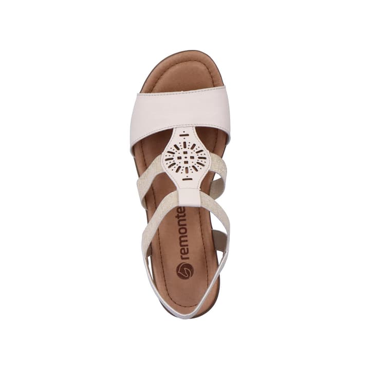 Remonte Artikelnummer R3666-60 remonte Damen Riemchensandalen vanillebeige Auslauf