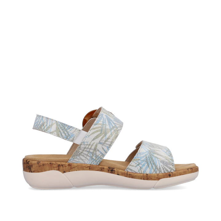 Remonte Artikelnummer R6853-92 remonte Damen Riemchensandalen cremeweiß-eisblau Verkauf