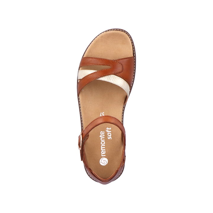 Remonte Artikelnummer D2046-24 remonte Damen Riemchensandalen karamellbraun Hotsell