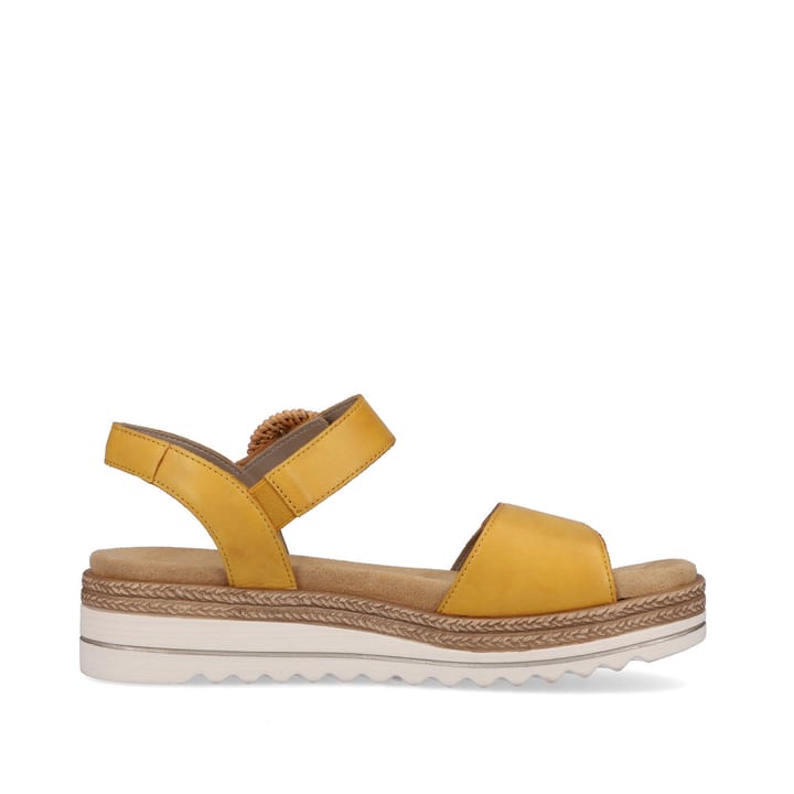 Remonte Artikelnummer D0Q52-68 remonte Damen Riemchensandalen honiggelb Schlussverkauf