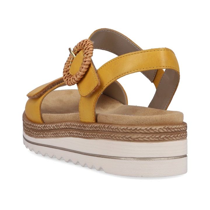 Remonte Artikelnummer D0Q52-68 remonte Damen Riemchensandalen honiggelb Schlussverkauf