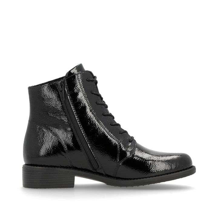 Remonte Artikelnummer D0F73-00 remonte Damen Kurzstiefel glanzschwarz Fabrikverkauf