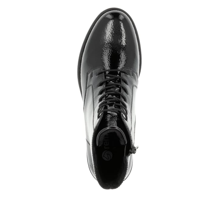 Remonte Artikelnummer D0F73-00 remonte Damen Kurzstiefel glanzschwarz Fabrikverkauf