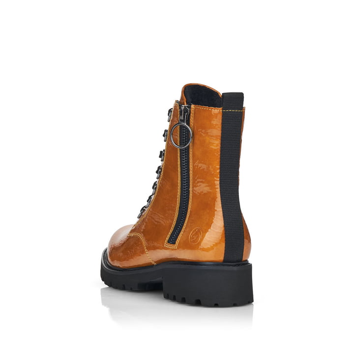 Remonte Artikelnummer D8671-68 remonte Damen Schnürstiefel safranfarben Online