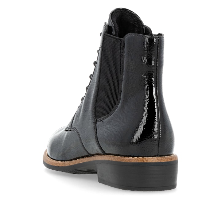 Remonte Artikelnummer D0F79-00 remonte Damen Kurzstiefel glanzschwarz Outlet