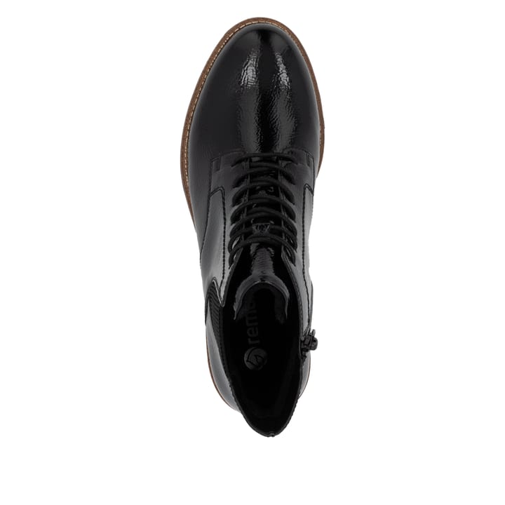 Remonte Artikelnummer D0F79-00 remonte Damen Kurzstiefel glanzschwarz Outlet