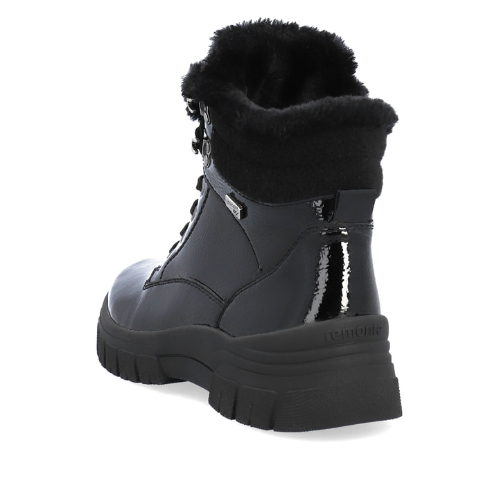Remonte Artikelnummer D0E71-02 remonte Damen Schnürstiefel mitternachtsschwarz Online Outlet