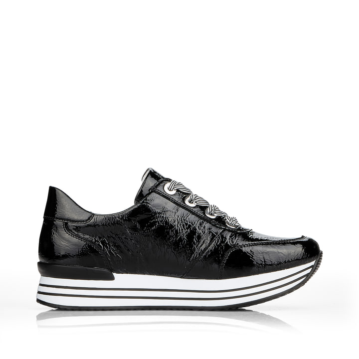 Remonte Artikelnummer D1302-02 remonte Damen Sneaker glanzschwarz Hotsell
