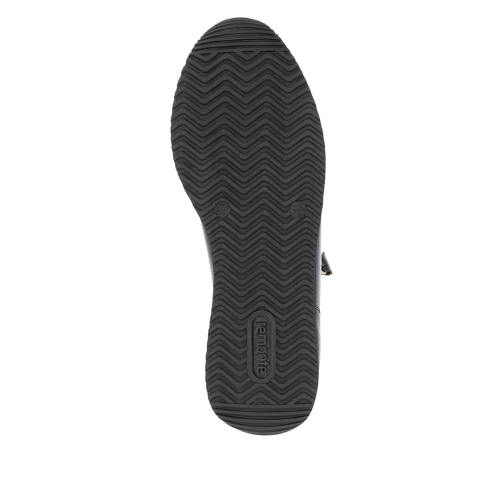Remonte Artikelnummer D0H11-00 remonte Damen Sneaker glanzschwarz Schlussverkauf