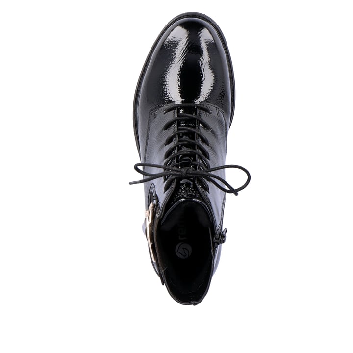 Remonte Artikelnummer D1A72-01 remonte Damen Kurzstiefel glanzschwarz Meist gekauft