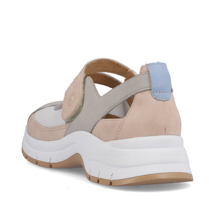 Remonte Artikelnummer D0G08-40 remonte Damen Slipper mondgrau-altrosa Fabrikverkauf