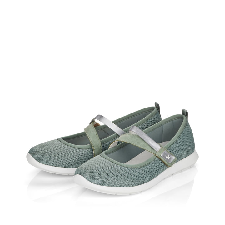 Remonte Artikelnummer R7104-52 remonte Damen Ballerinas grüngrau