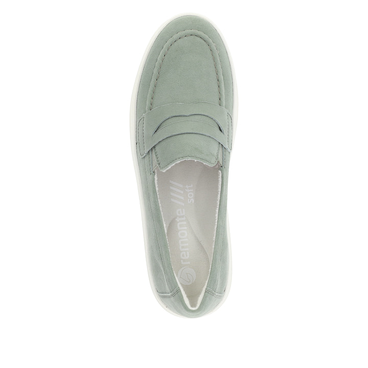 Remonte Artikelnummer D1C05-52 remonte Damen Slipper mintgrün Auslauf