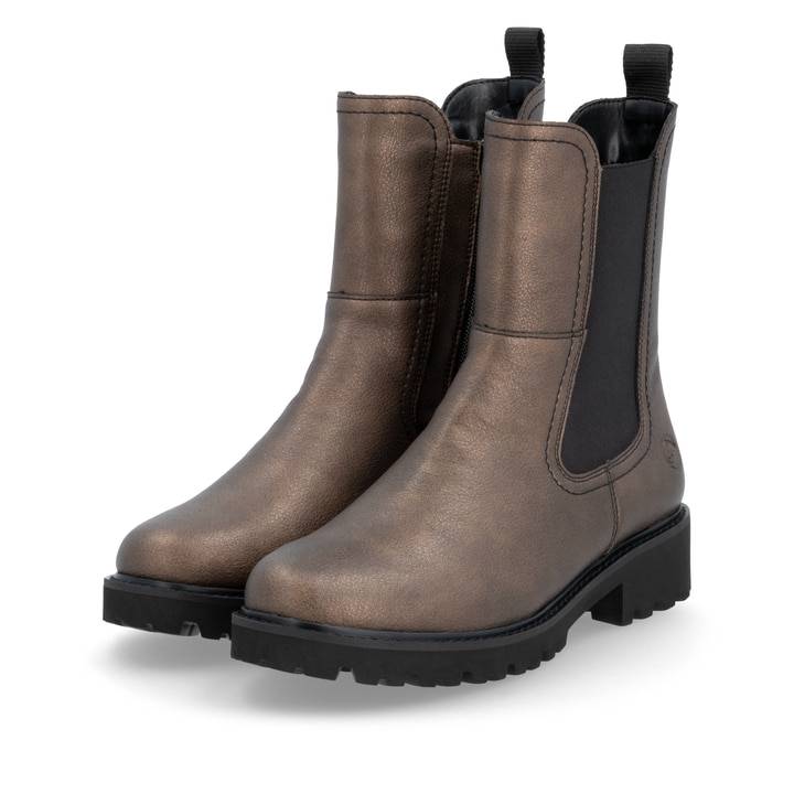 Remonte Artikelnummer D8694-90 remonte Damen Chelsea Boots metallicbraun