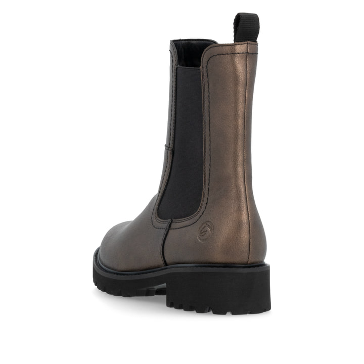 Remonte Artikelnummer D8694-90 remonte Damen Chelsea Boots metallicbraun Schlussverkauf