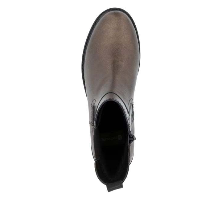 Remonte Artikelnummer D8694-90 remonte Damen Chelsea Boots metallicbraun Schlussverkauf