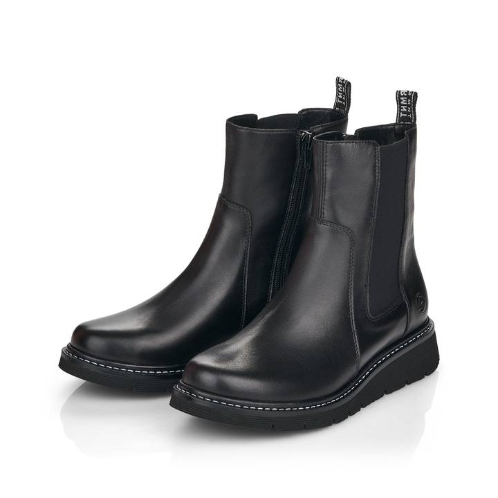 Remonte Artikelnummer D3970-01 remonte Damen Chelsea Boots mitternachtsschwarz