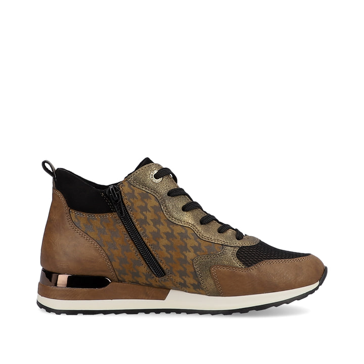 Remonte Artikelnummer R2577-22 remonte Damen Sneaker kastanienbraun-schwarz Schlussverkauf
